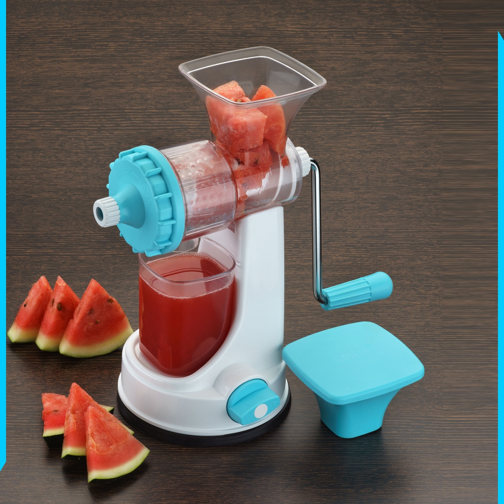 Ganesh Fruit & Vegetable Steel Handle Juicer, Blue