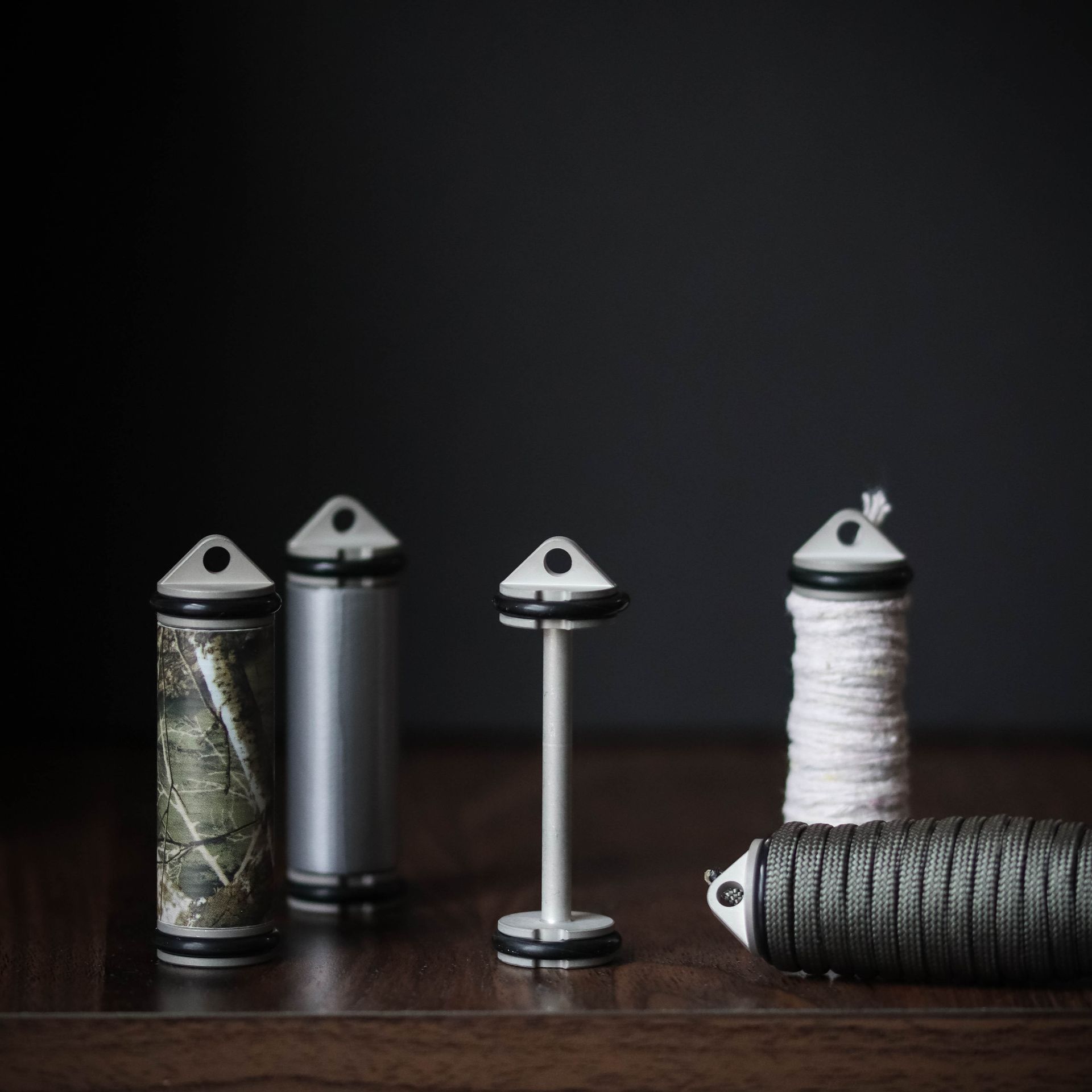 The Gear Spool - Duct Tape Spool for Every Day Carry. Spool for Tape, Cord, Rope, para Cord Comes Empty. Made by Gear Spool