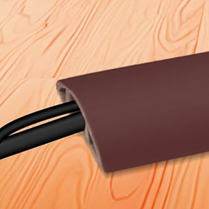Serplex 6.6FT Self-Adhesive Floor Cable Protector, Wire Hide