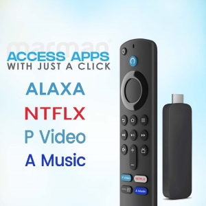 marman® Compatible Voice Remote Control L5B83H for Fire TV Stick 2nd Generation, Alexa Voice Remote Replacement for Fire Stick 2nd Gen and Stick TV Pendant Design (3rd Gen)