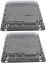 2pcs Cake Boxes Pastry Boxes Lids for Bakery Cake Holder Croissant Packaging