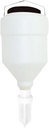 Squeeze Bottles for Sauces, Hangable Dressing Dispenser, 5.5L Refillable Container, Leakproof Storage Solution, for Ketchup, Sour Cream, Condiment, Cooking, Kitchen, Food Prep Use