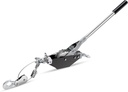 POLESTAR Come Along Winch, 3000 lbs Pull Capacity, 12 ft Steel Cable Hand Winch with 2 Hooks, Heavy Duty Dual Ratchet Cable Winch Puller, Automotive Towing Hoist Puller for Recovery, Moving, Securing