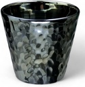J-kitchens Select Highball Glass, Rock Cup, Light Changing, Black Raster, 10.1 fl oz (300 ml), Dishwasher Safe, Microwave Safe, Made in Japan