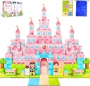 101 PCS Magnetic Building Blocks (0.8") with Magnetized Theme Board for Stability, STEM Toy & Building Blocks Set for Kids Ages 3-12, Educational Magnetic Toy for Creative & Building Games