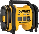 DEWALT Tire Inflator Portable Air Compressor 20V MAX, Car Air Pump with Automatic Shut Off, LED Light, Tool Only (DCC020IB)