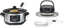 Hamilton Beach 6 Quart Programmable Slow Cooker and Air Fryer Lid Bundle