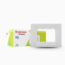 Ukotvení Panasonic Roma Classic 8 Module Horizontal Tresa Glossy White Plate for Switch Board (bílá, 30384WH-PK 2)