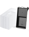 Voomey 4 Inch Paint Tray Set - Paint Tray s 12 Pcs Paint Pan Liners