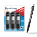 Paper Mate InkJoy 300RT Navíjecí kuličkové pera, střední bod (1.0mm), černá, 24 Počet