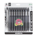 Zebra Pen Z- Grip Navíjecí kuličkové pero, černý inkoust, 1, 0mm, 18- Balení