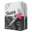Sharpie Metallic Trvalé Markers, Fine Point, Metallic Silver, 36 Počet