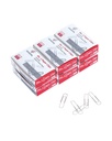 Paperpal Paperclips pro Office School & Personal Use, # 1 Smooth Paper Clip (1-2 / 7 "), 600 Medium Paper Clips (6 krabic po 100 každý), Silver