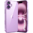 TheGiftKart Ultra- Hybrid Crystal Clear Back Case Cover pro iPhone 17 CLANE124; Shockproof Design CLANE124; Hard Back Cover Case pro iPhone 17 (PC & TPU, Transparentní)