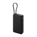 Xiaomi Power Bank 5i 20000mAh 67W Turbo Charging PD 3.0 & PPS CLAN124; in- Postavený kabel 124; 12 Layer Protection CLAN124; Digital Display CLAN124; Triple Output Ports CLAN124; Podporuje Laptop, Tablet, Telefon, Earbud (Jet Black) - 2026 Nový start