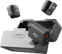 DJI Mic Mini (2 vysílače + 1 přijímač + nabíjecí kolébka), Ultra Light, Detailní Audio, 48 hodin použití, Noise Cancelling, Auto Limit, Bezdrátový mikrofon / iPhone / Android, Vlog, Streaming
