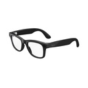 Ray-Ban Meta (Gen 1), Wayfarer, Large Shiny Black IR 124; Smart AI brýle pro muže, ženy. 12 MP Ultra-Wide Camera, Open- Uar Reproduktory pro audio, Video nahrávání a Bluetooth. Vyčistěte čočky. Nositelná technika.