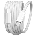 Verilux 240W C Na C Kabelové rychlé nabíjení, 6.6Ft / 2M Nylon Moided, 480Mbps Da