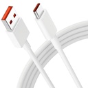 Pounce 67W Rychlé nabíjení USB-C kabel pro Xiaomi, Redmi (1m) White