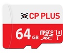CP PLUS 64GB microSDXC Memory Card Class UHS-3 Class 10, až 70 Mbps čtení & 30 Mbps Zapisovací rychlost s vysokým výkonem přenosu dat a nižší spotřeba energie pro přenosná zařízení