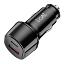 Boat 55W Car Charger s Dual Port USBA a USB-C; Podporuje QC, PD & PPS pokročilé nabíjecí protokoly CARL 124; 12-Layer Smart IC Protection CARL 124; Kompaktní, lehké, Tepelné a stírací odpor (Carbon Black)