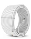 FEDUS Cat6 Ethernet Cable, 10M High Speed 550MHZ / 10 Gigabit Speed UTP LAN Cable, Network Cable Internet Cable RJ45 Cable LAN Wire, Patch Computer Cord Gigabit Category 6 Wires for Modem, WHITE