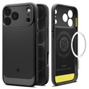Spigen Rugged Armor MagFit Pouzdro pro iPhone 17 / 18 Pro Max, Matte Black