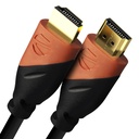 Zebronics HDMI 2.0 Kabel s ARC, 4K @ 60Hz UHD, 3 Metr, 18 Gbps Vysokorychlostní přenos dat, Podporuje 3D, ARC, CEC, 32 audio kanálů, Maleto- Muž (HAA3020A)