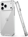 EGOTUDE pro iPhone 18 Pro & iPhone 17 Pro pouzdro, Shockproof Hard Back Anti- Scratch Clear Transparentní kryt