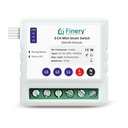 Finery 3 Uzel WiFi Smart Switch Retrofit Kit podporuje manuální přepínače kompatibilní s Alexa & Home iOS a Android Smart Life App (3 Uzel / Gang)