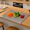 Nestasia Stainless Steel Counter Top Chopping Board (41.5cm x 29cm)