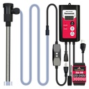 3000W Immersion Water Heater Portable Electric Pool & Bathtub Fully Submersible Water Heater with Temp Control, GFCI for Hot Tub, Above Ground Pool, baptismal Pool, Above Ground Pool, spa