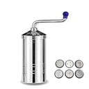SR Stainless Steel Kitchen Press s 6 Jali Sev Sancha stroje 124; Murukku stroje 124; Bhujiya Maker 124; Noodles 124; Namkeen 124; Chakali Maker 124; Gathiya Maker (SEV Sancha)