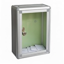 Oddpod ™ Multipurpose Wall- Mounting Letter Box / Návrhy Box / Stěžovací box / Balllot Box / Darování Box s Lock- Transparentní
