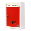 Leposition Metal Wall Mount Mail Box / Dopisní schránka pro bránu a zeď (bílá)