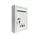 StayHappy -- All- in- One Multipurpose Large Complaint Box 124; Suggestion -Donation-Letter- Mailbox for Home- Office- Hospital- School- College 124; Complition Box for Office 124; Secure Lock (Red Color Stickers)