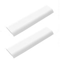 RKPM HOMES Cable Protector I Concealer Cord Cover Cover I Self- Adhesive Wall Mount Paintable Cable Management for Home, Office, Warehouse I Snadné rozbalit & Open I Raceway to Hide Wires (Pack of 1, White)