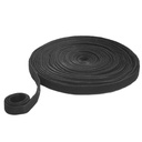 Store2508 Fastening Tape Cable Tie Double Side Hook & Loop Nylon Strap Power Wire Management (1 cm x 630 Cm)