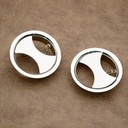 Kabelový manažer RAB Stainless Steel (Dokončit: - Silver; Velikost: - 2.5 Inch, Balení 2ks)