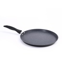 WonderChef Duralite Die- odlitek 28 cm Dosa Tawa 124; 5 Vrstva Zdravý Duramax Non-Stick Potah 124; Soft Touch Handle 124; Čistá třída Hliníkový 124; PFOA zdarma 124; 2 Rok Záruka šedá