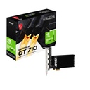 MSI GeForce GT 710 2GD3H 4HDMI Grafická karta - NVIDIA GeForce GT 710 GPU, 2GB DDR3 64- bit Memory, PCI Express Gen 2.0 x1 Interface, Upto 954 MHz