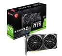 MSI GeForce RTX 3060 Ventus 2X 12G OC Graphic Card I NVIDIA GeForce RTX 3060 GPU RY124; 12 GB GDDR6 192-bit Memory, RY124; 15 Gbps Speed RY124; PCI Express 4 Rozhraní 124; Až 1807 MHz RY124; TORX Fan 3.0, Zero FROZR