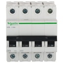 Schneider Electric Activit9 63A 4-Pole MCB (C křivka)
