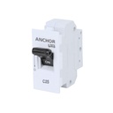 Kotviště Panasonic UNO Mini Roma 25 Amp Single Pole C Curve Mini MCB PHARMA124; Single Pole 25A Mini MCB (66155)