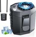 2025 Smart Portable Rechargeable Fan with LED Light & 25H Runtime, 4-Speed 9200RPM Turbo Cooling Personal Waist Fan, Wearable Neck & Belt Clip for Camping, Outdoor, Hiking - Black