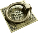 Door Knocker Cabinet Door Drawer Copper Knob Window Wood Door Retro Knocker Chinese Style Vintage Brass Door Knocker Home Decoration Home Decor