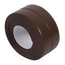 Caulk Taper, Bath Kitchen Caulke Sealant Taper, 3.2M Self Adhesive Tub and Wall Sealing Tape Caulke Sealer, Bathtub Caulke Sealing Strip Taper, Sink Basin Trim (Brown 22mm*3.2M)
