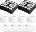 Colorfullife Filters for Shark Rotator DuoClean Powered Lift Away Speed Vacuum NV680, NV681, NV682, NV683, NV800, NV801, NV803, UV810, Replaces Part XHF680 and XFF680