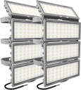 800W Stadium Lights,400W*2Pack LED Arena Light Outdoor,Super Bright 104000 Lumen Stadium Flood Light 6500K LED Flood Lights Adjustable Lighting,Surge 6KV IP67 Waterproof 6500K Daylight White