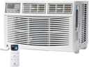 8000 BTU Window Air Conditioner, Cools Up to 350 Sq. Ft, 3 Cooling & Fan Speeds, Energy Efficient, Perfect Ac Window Unit for Bedroom, Living Room, Home Office